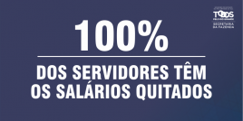 Estado Quita folha salarial salários funcionalismo