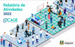 Capa do Relatório de Atividades da Cage 2022